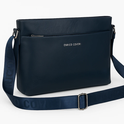 Borsa a Tracolla in Vera Pelle – by Enrico Coveri